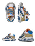 FALCOTTO CABBI VL. SUEDE/NYLON/CALF SOLE PAINTED GREY-WHITE-AZUR