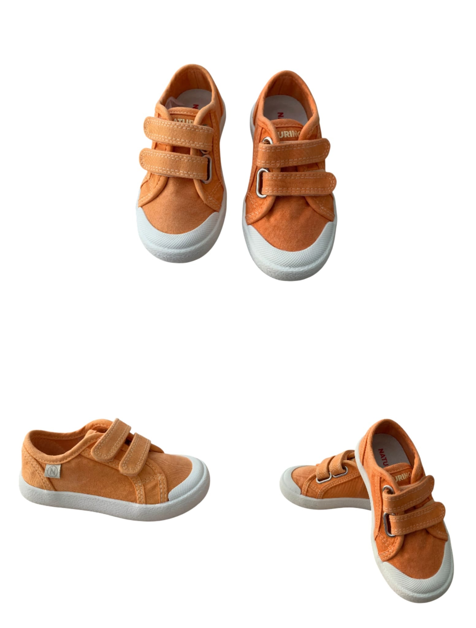 NATURINO SUMMER VL. CANVAS DELAVE' ORANGE