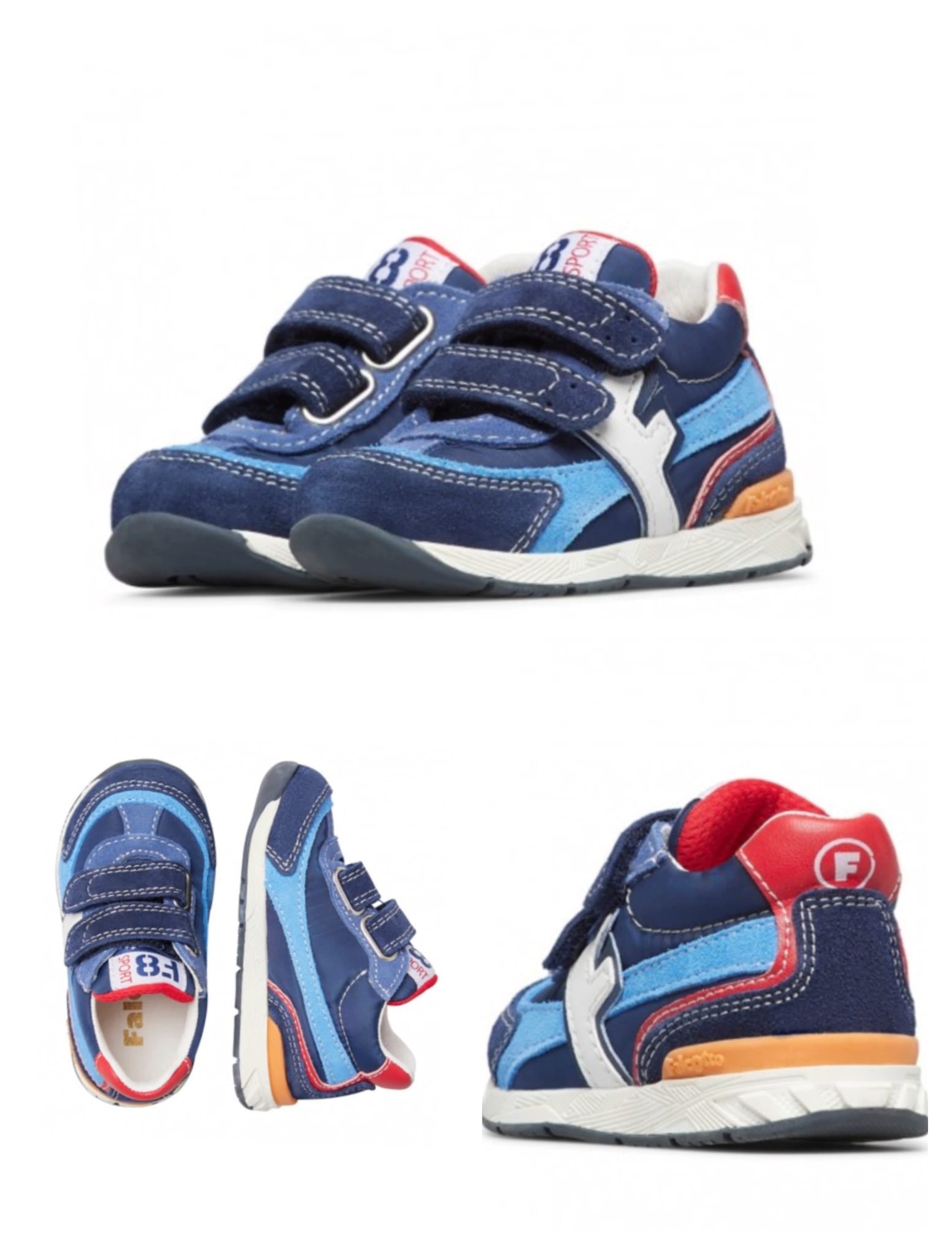 FALCOTTO FRADDY NAVY-OLTREMARE-RED
