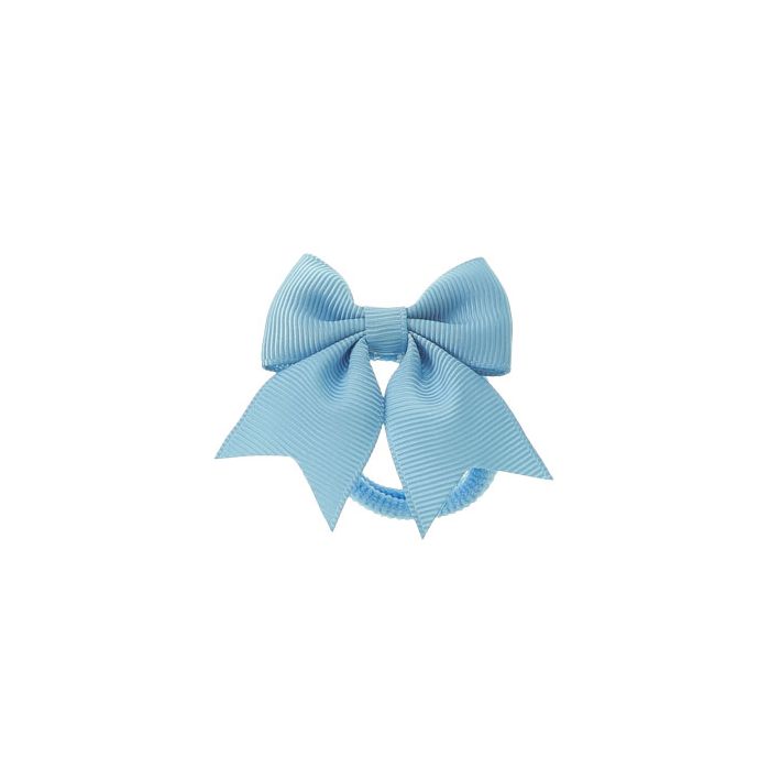 Elastici per Capelli con Piccolo Fiocco in Grosgrain Siena