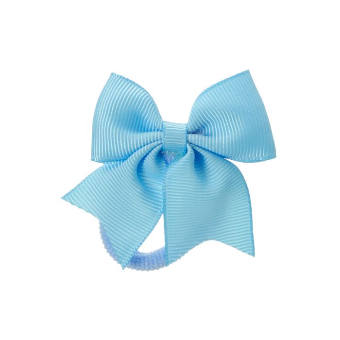 Elastici per Capelli con Piccolo Fiocco in Grosgrain Siena