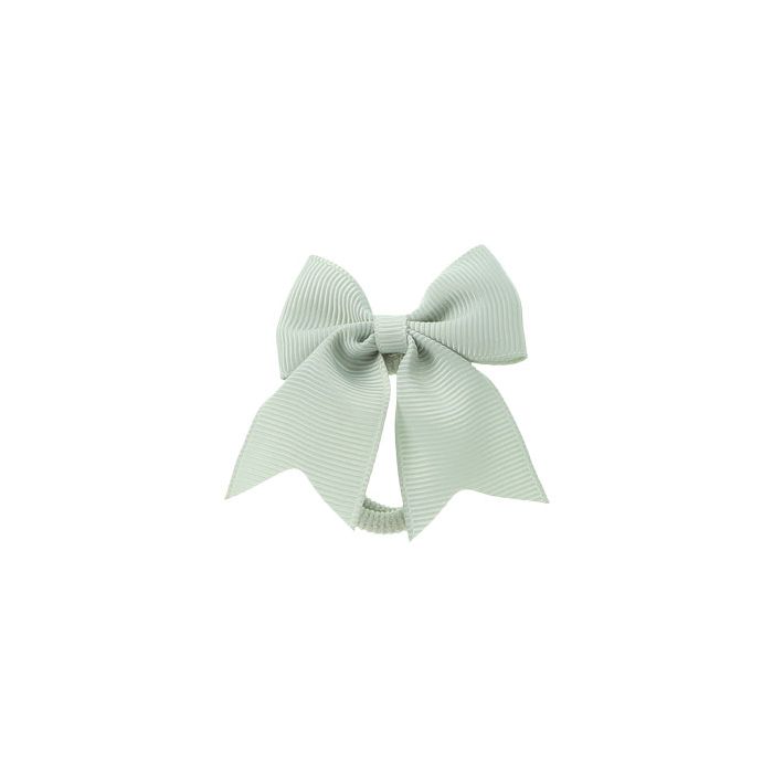 Elastici per Capelli con Piccolo Fiocco in Grosgrain Siena