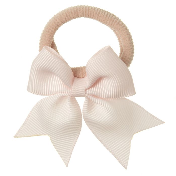Elastici per Capelli con Piccolo Fiocco in Grosgrain Siena