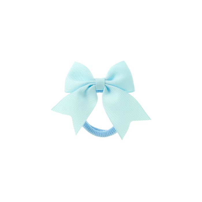 Elastici per Capelli con Piccolo Fiocco in Grosgrain Siena