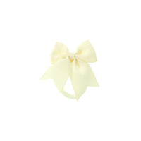 Elastici per Capelli con Piccolo Fiocco in Grosgrain Siena