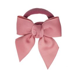 Elastico con Fiocco 6,5 X 6 Cm di Grograin Siena