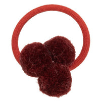 Mini Elastico per Capelli con 3 Pompon Siena