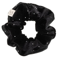 Scrunchie in Velluto con Dettagli Metallizzati Siena