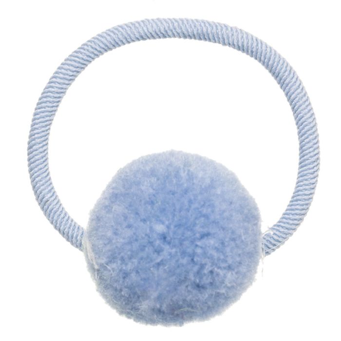 Elastico per Capelli con Pompon Siena