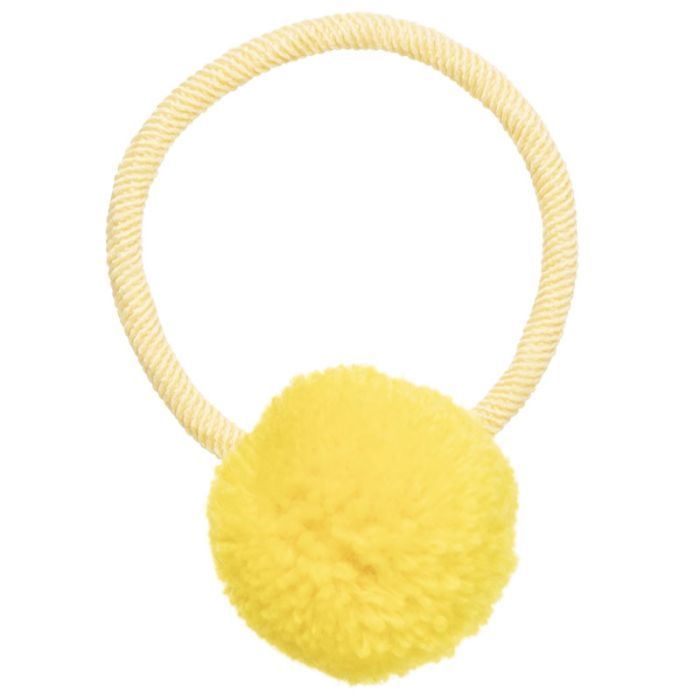Elastico per Capelli con Pompon Siena