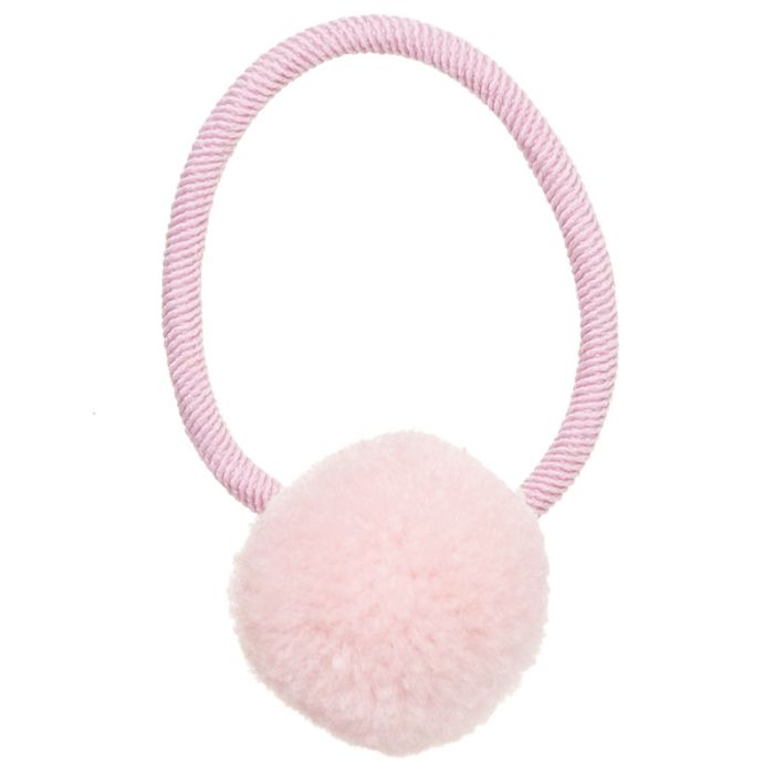 Elastico per Capelli con Pompon Siena