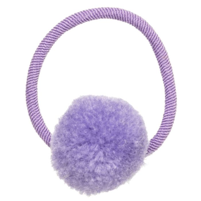 Elastico per Capelli con Pompon Siena