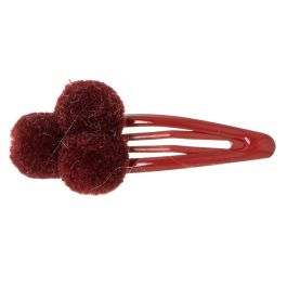 Bipack Molletta con 3 Mini Pom-pon Siena