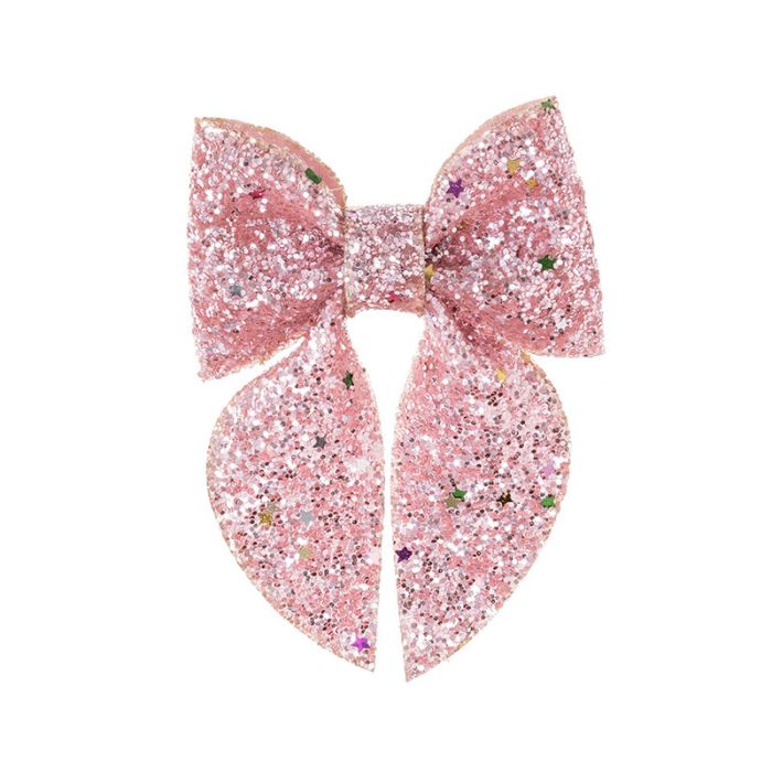 Fermaglio per Capelli con Piccolo Fiocco Glitter Siena