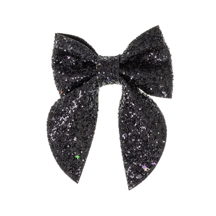 Fermaglio per Capelli con Piccolo Fiocco Glitter Siena