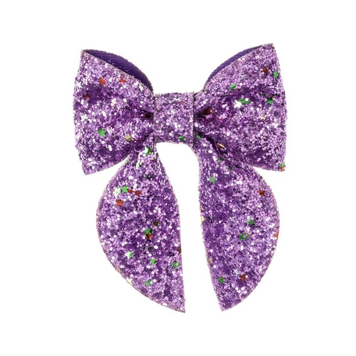 Fermaglio per Capelli con Piccolo Fiocco Glitter Siena