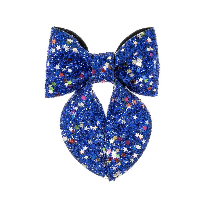 Fermaglio per Capelli con Piccolo Fiocco Glitter Siena