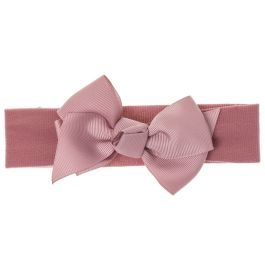 Turbante Neonato con Fiocco in Grosgrain 10 Cm Siena