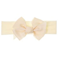 Turbante Neonato con Fiocco in Grosgrain 10 Cm Siena