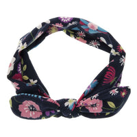 Turbante con Fiocco Stampato Siena