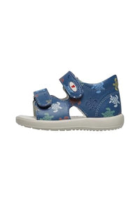 Scarpe Falcotto New River Calf Pr.turtles Azure - Neonato