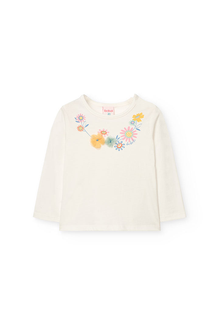 Maglietta Jersey Combinata per Neonati Boboli