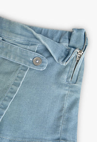 Gonna-short Denim per Bambinai Boboli