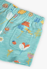 Short Felpato Stampato per Neonati Boboli