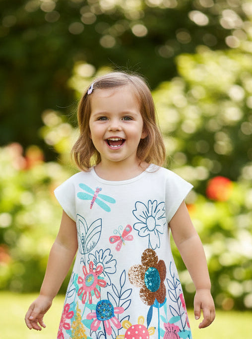 Vestito jersey per bimba -BCI