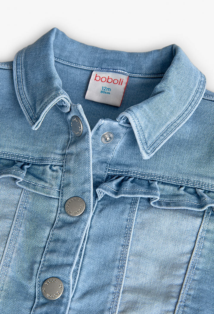 Giubbotto Jeans per Bimba Boboli