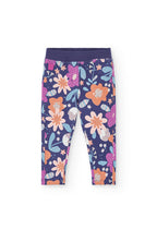 Pantaloni Felpati Fiori per Bimba Boboli