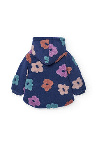 Giaccone Jacquard Fiori per Bimba Boboli