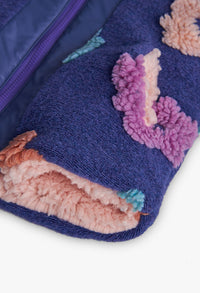Giaccone Jacquard Fiori per Bimba Boboli