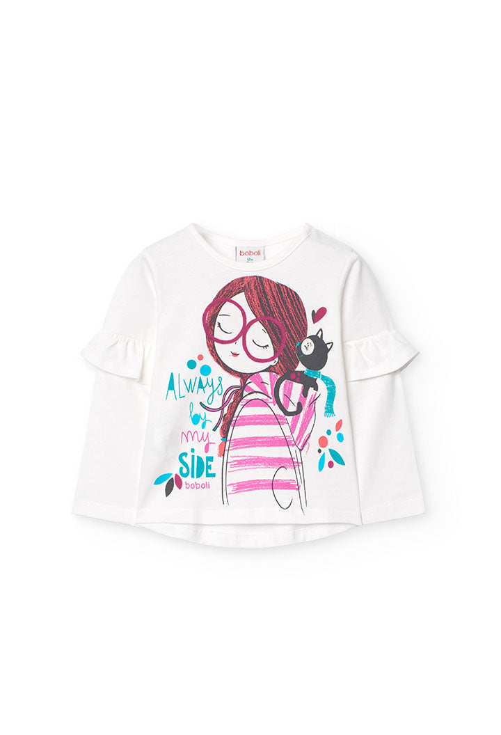Maglietta jersey per bimba
