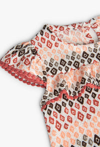 Maglietta Jersey Stampato per Bimba Boboli
