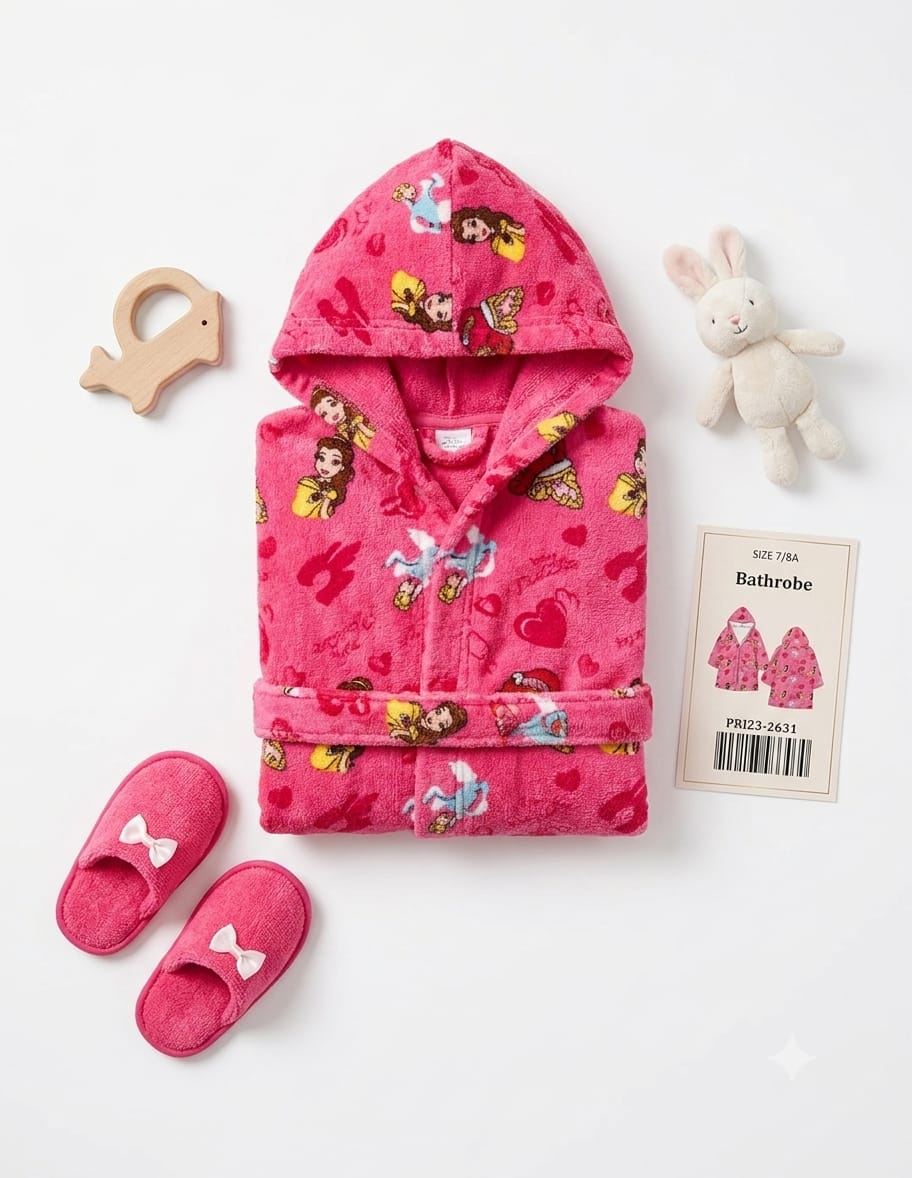 Accessori Accappatoio Disney e Marvel Personaggi