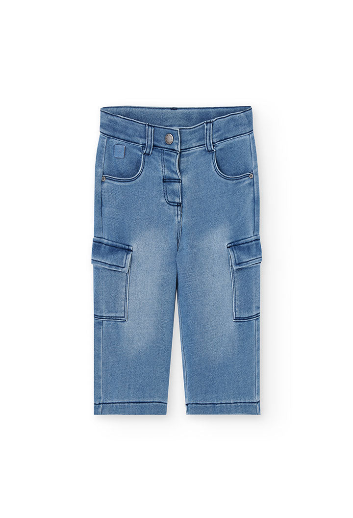 Pantaloni denim per bimba -BCI