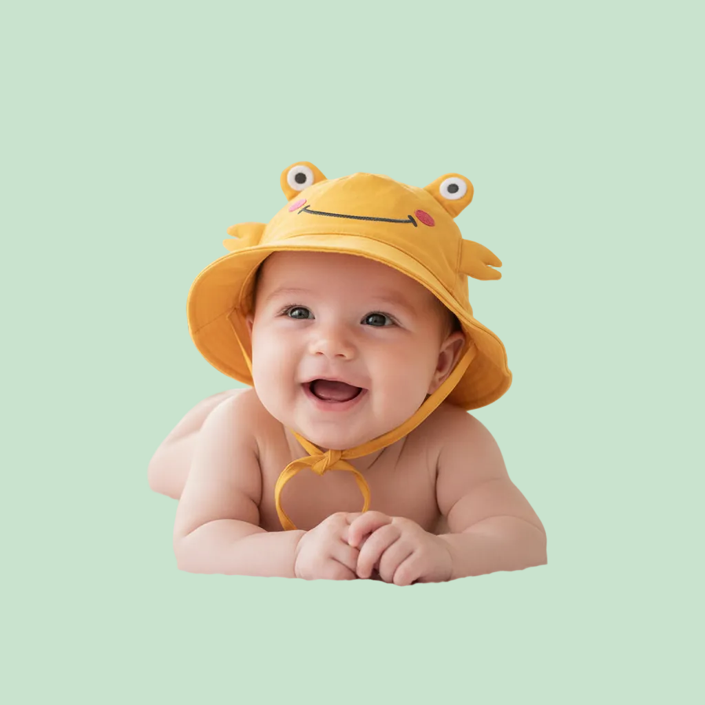 CAPPELLO SAIA PER NEONATI -BCI