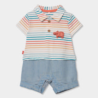 Tutina Jersey Combinato per Neonati Boboli