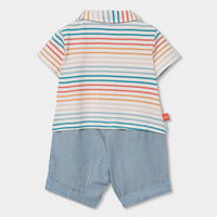 Tutina Jersey Combinato per Neonati Boboli