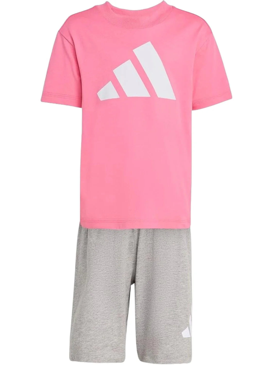 Completo(maglietta +Pantaloncini) con Logo Adidas - Bambina