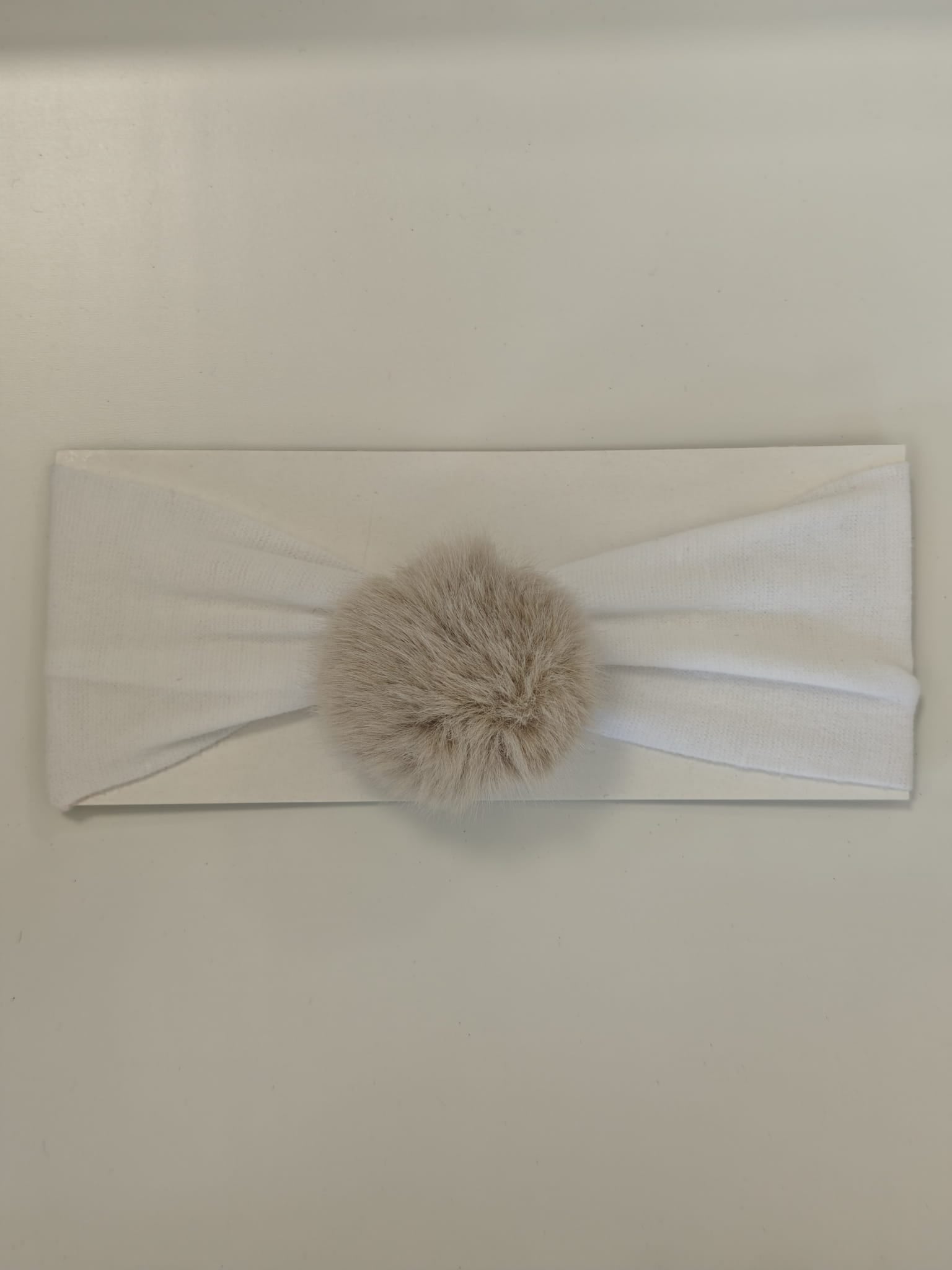 Accessori Turbante con Pompón 5 Cm Siena