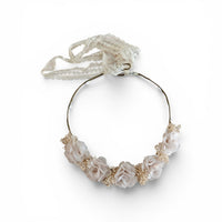 Accessori Fiori a Corona Aperta 102, Gypso e Pizzo Siena