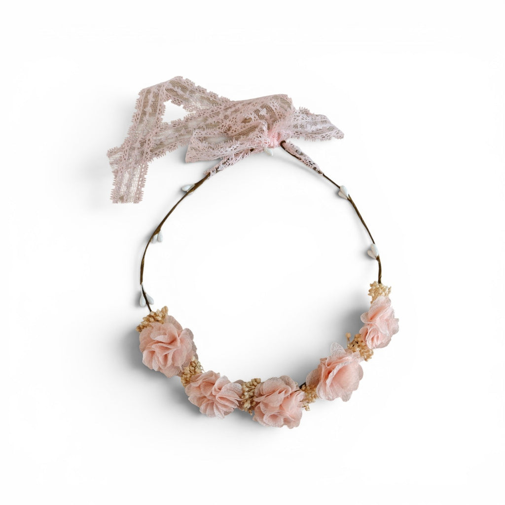 Accessori Fiori a Corona Aperta 102, Gypso e Pizzo Siena