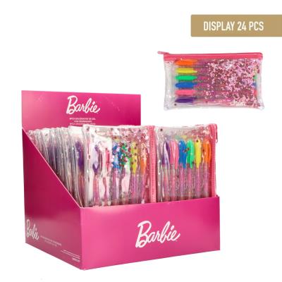 Penne Colorate Gel Barbie - Bambini