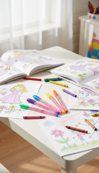 PENNE COLORATE GEL BARBIE