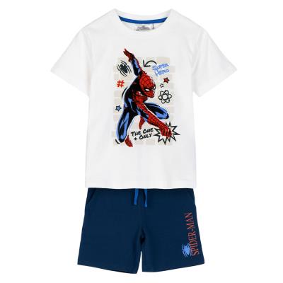 Completo Estivo 2 Pezzi in French Terry Spiderman Cerda' - Bambino