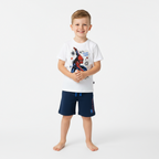 Completo estivo 2 pezzi in french terry spiderman