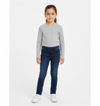 Pantaloni felpati denim per bimba -BCI