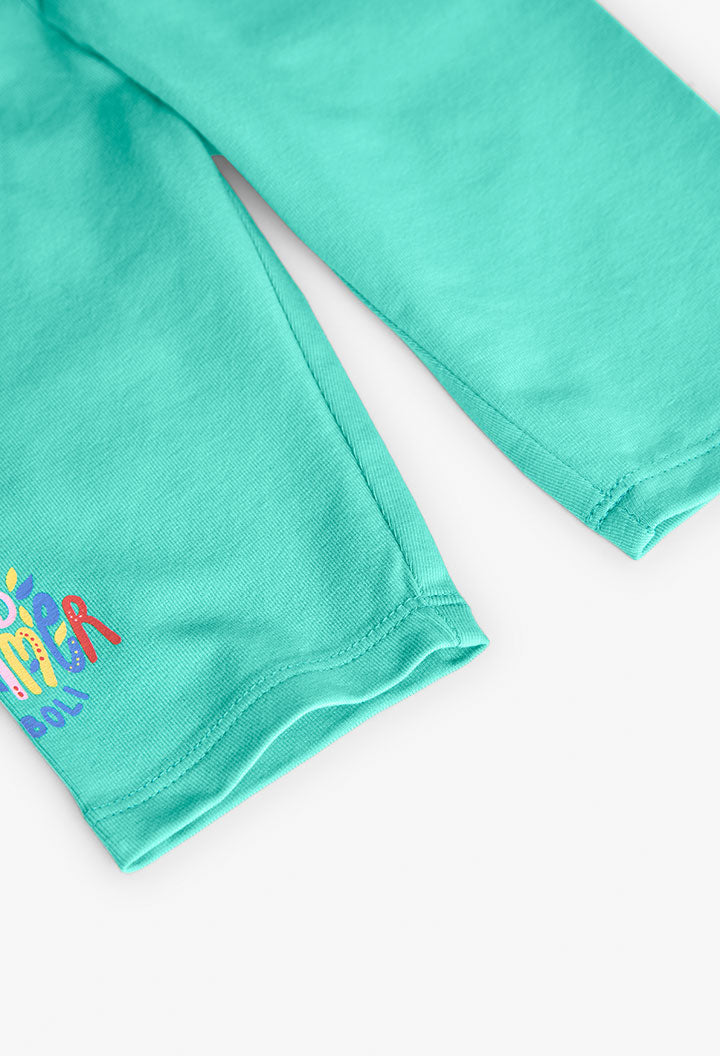 Leggings basic per bimba
